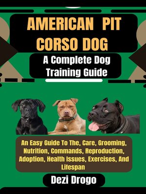 cover image of American  Pit Corso Dog
